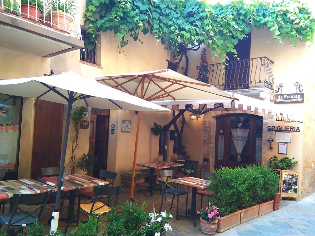 B&B Camere La Vite Pienza Bagian luar foto